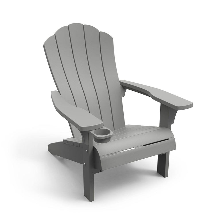 Keter Adirondack Chair, Gray